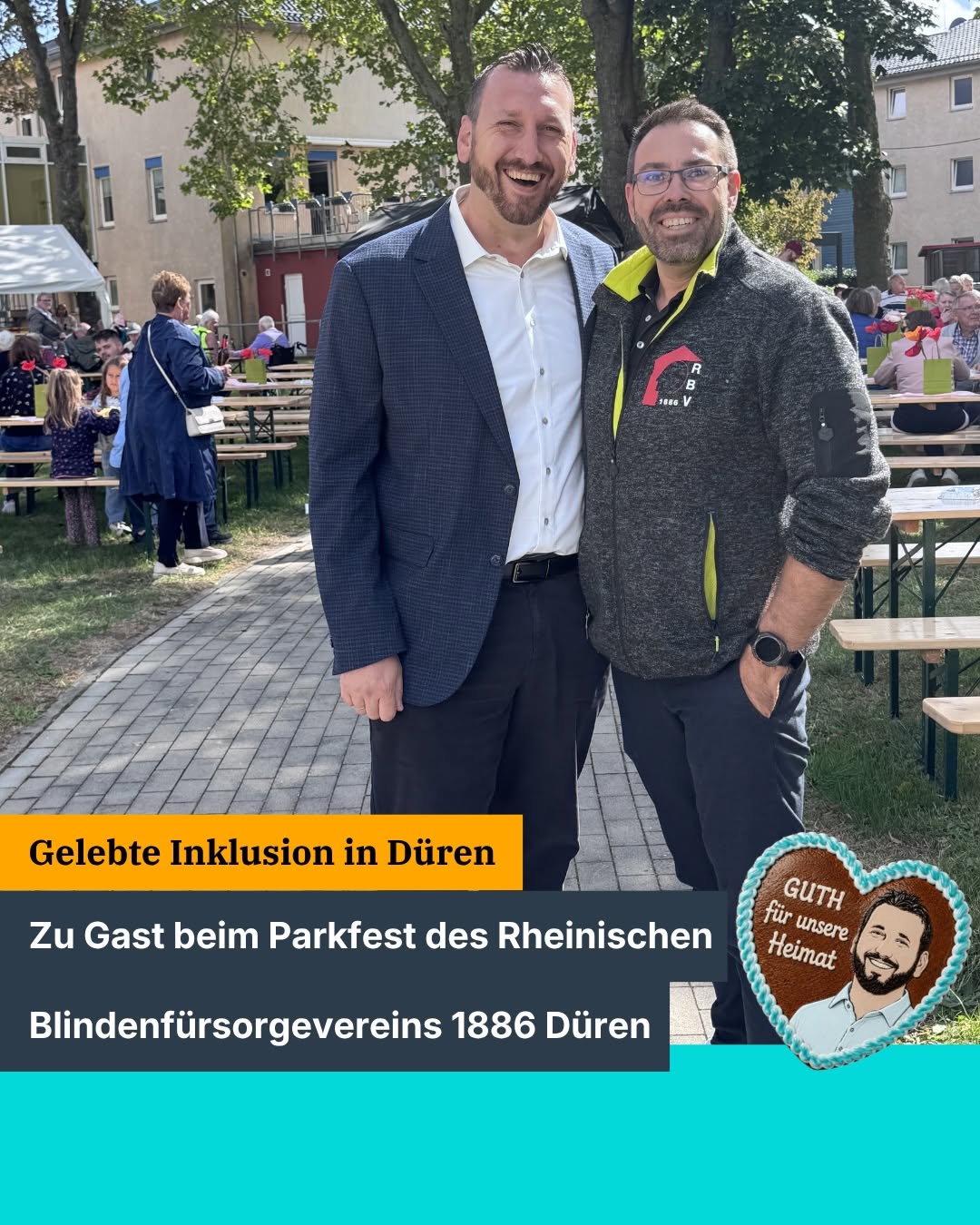 Gelebte Inklusion: Beim Parkfest des Rheinischen Blindenfürsorgevereins! 

Gemei…